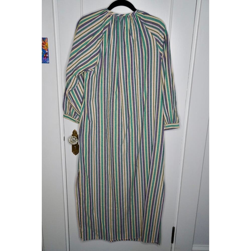 Tuckernuck Pomander Place Multicolor Striped Heidi Kaftan Maxi Dress S NWT - Picture 5 of 5